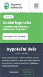 Mobile Screenshot of hypotecnikalkulacka.cz
